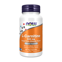 NOW L-Carnitine 500 mg, 60 капс.
