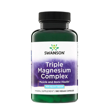 Swanson Triple Magnesium Complex 400mg 100 капс.